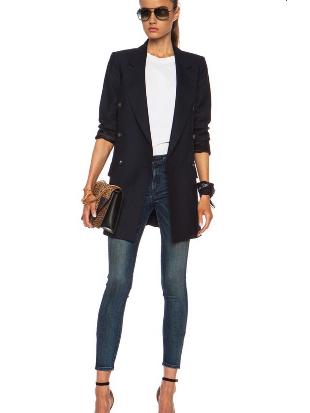 rag & bone Dark Blue Skinny Jeans